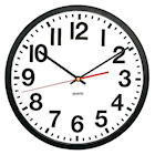 CLOCK, TEMPUS, PLASTIC, 13" THUMBNAIL